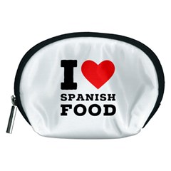 I Love Spanish Food Accessory Pouch (medium) by ilovewhateva