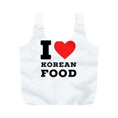 I Love Korean Food Full Print Recycle Bag (m) by ilovewhateva