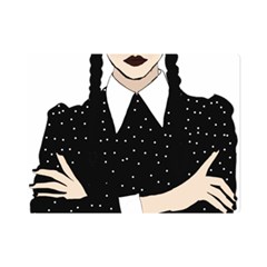 Wednesday Addams Premium Plush Fleece Blanket (mini) by Fundigitalart234