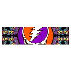 Gratefuldead Grateful Dead Pattern Oblong Satin Scarf (16  X 60 )