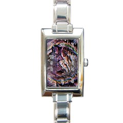 Prismatic Pride Rectangle Italian Charm Watch by MRNStudios