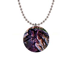 Prismatic Pride 1  Button Necklace by MRNStudios