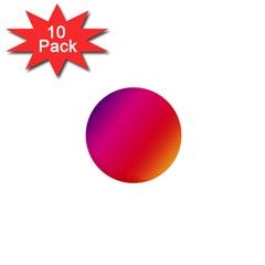 Rainbow Colors 1  Mini Buttons (10 Pack)  by Amaryn4rt