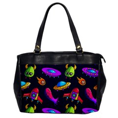 Space Pattern Oversize Office Handbag by Amaryn4rt