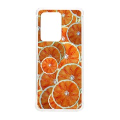 Oranges Background Texture Pattern Samsung Galaxy S20 Ultra 6 9 Inch Tpu Uv Case by Simbadda