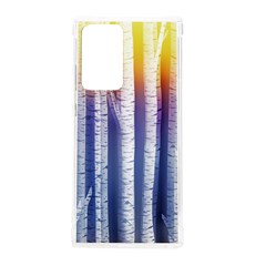 Birch Tree Background Scrapbooking Samsung Galaxy Note 20 Ultra Tpu Uv Case by Simbadda