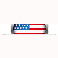 United Of America Usa Flag Small Bar Mat by Celenk