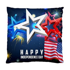 4th Of July Happy Usa Independence Day Standard Cushion Case (two Sides) by Ravend