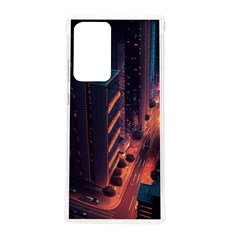 Abstract Landscape Landmark Town City Cityscape Samsung Galaxy Note 20 Ultra Tpu Uv Case by Vaneshop