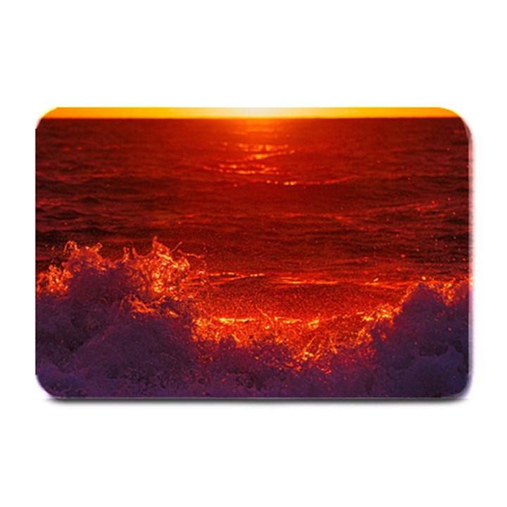 Sea Beach Sunset Sunrise Twilight Plate Mats