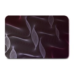 Curve Wave Line Texture Element Plate Mats by Vaneshop