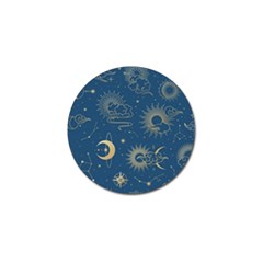 Seamless-galaxy-pattern Golf Ball Marker by uniart180623