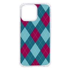 Argyle-pattern-seamless-fabric-texture-background-classic-argill-ornament Iphone 14 Pro Max Tpu Uv Print Case