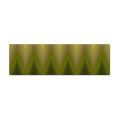 Zig Zag Chevron Classic Pattern Sticker (bumper)