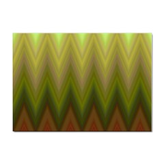 Zig Zag Chevron Classic Pattern Sticker A4 (100 Pack)