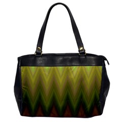 Zig Zag Chevron Classic Pattern Oversize Office Handbag