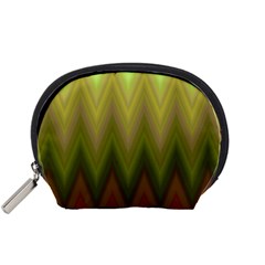 Zig Zag Chevron Classic Pattern Accessory Pouch (small)