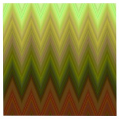 Zig Zag Chevron Classic Pattern Wooden Puzzle Square by Celenk