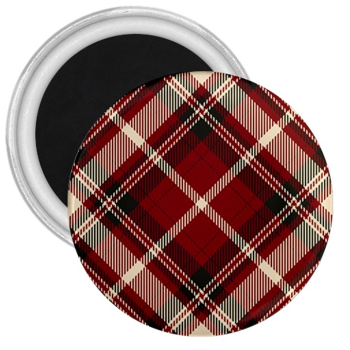 Tartan-scotland-seamless-plaid-pattern-vector-retro-background-fabric-vintage-check-color-square-geo 3  Magnets