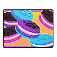 Cookies Chocolate Cookies Sweets Snacks Baked Goods Food Fleece Blanket (small) by uniart180623