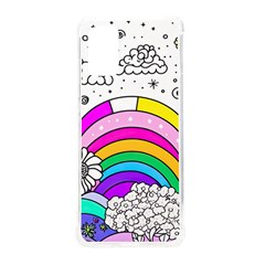 Rainbow Fun Cute Minimal Doodle Drawing Art Samsung Galaxy S20plus 6 7 Inch Tpu Uv Case by uniart180623