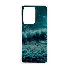 Waves Ocean Sea Tsunami Nautical Blue Sea Art Samsung Galaxy S20 Ultra 6 9 Inch Tpu Uv Case