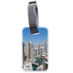 Building Sea Architecture Marina Luggage Tag (two Sides) by Ravend