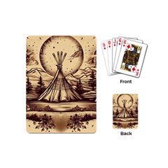Nation Indian Native Indigenous Playing Cards Single Design (mini)