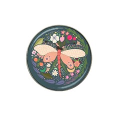 Bug Nature Flower Dragonfly Hat Clip Ball Marker