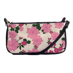 Floral Vintage Flowers Shoulder Clutch Bag by Dutashop