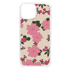 Floral Vintage Flowers Iphone 13 Mini Tpu Uv Print Case by Dutashop