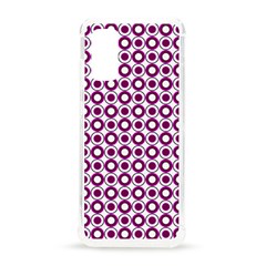 Mazipoodles Magenta White Donuts Polka Dot Samsung Galaxy S20 6 2 Inch Tpu Uv Case by Mazipoodles