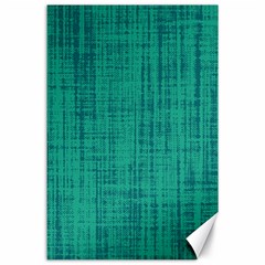 Painted Green Digital Wood Canvas 24  X 36  by ConteMonfrey