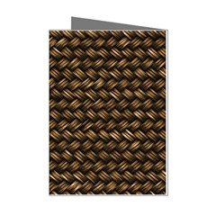 Brown Straw - Country Side Mini Greeting Cards (pkg Of 8) by ConteMonfrey