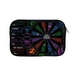 Zodiac Geek Apple Macbook Pro 13  Zipper Case by uniart180623