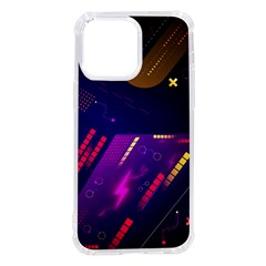 Colorful Abstract Background Creative Digital Art Colorful Geometric Artwork Iphone 14 Pro Max Tpu Uv Print Case by uniart180623
