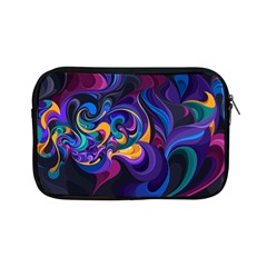Colorful Waves Abstract Waves Curves Art Abstract Material Material Design Apple Ipad Mini Zipper Cases by uniart180623