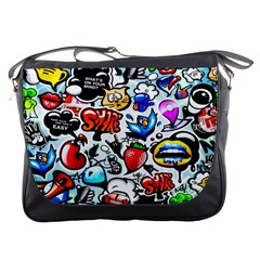 Graffiti Art Cartoon Comic Messenger Bag