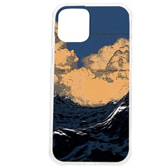 Waves Aesthetic Ocean Retro Sea Vintage Iphone 12 Pro Max Tpu Uv Print Case