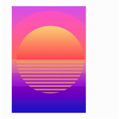 Sunset Summer Time Small Garden Flag (two Sides) by uniart180623
