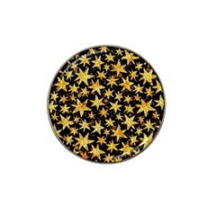 Shiny Glitter Stars Hat Clip Ball Marker by uniart180623