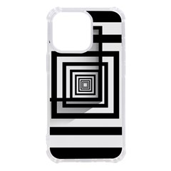 Squares Concept Design Raining Iphone 13 Pro Tpu Uv Print Case by uniart180623