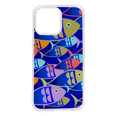 Sea Fish Illustrations Iphone 14 Pro Max Tpu Uv Print Case