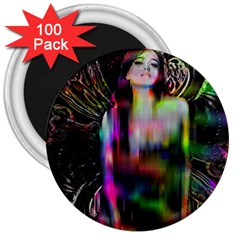Festive Freak 3  Magnets (100 Pack) by MRNStudios