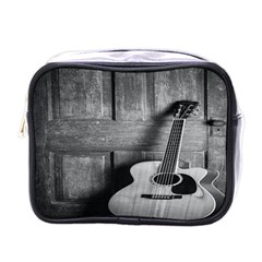 Acoustic Guitar Mini Toiletries Bag (one Side) by artworkshop