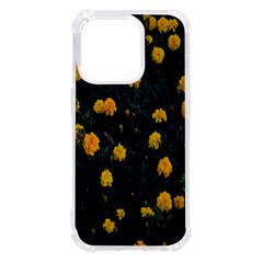 Bloomed Yellow Petaled Flower Plants Iphone 14 Pro Tpu Uv Print Case