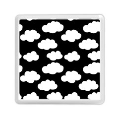 Bw Clouds Memory Card Reader (square) by ConteMonfrey