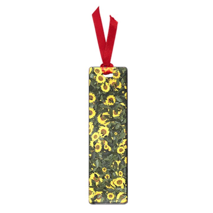 Sunflowers Yellow Flowers Flowers Digital Drawing Small Book Marks