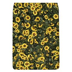 Sunflowers Yellow Flowers Flowers Digital Drawing Removable Flap Cover (l) by Simbadda