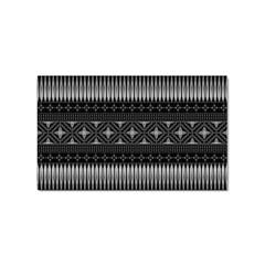 Abstract Art Artistic Backdrop Black Brush Card Sticker (rectangular) by Simbadda